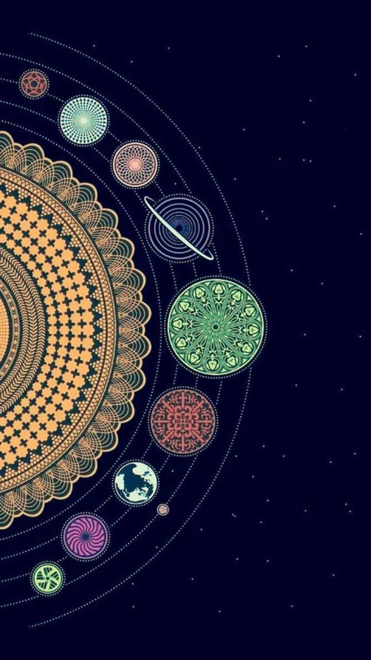 Орнамент космос