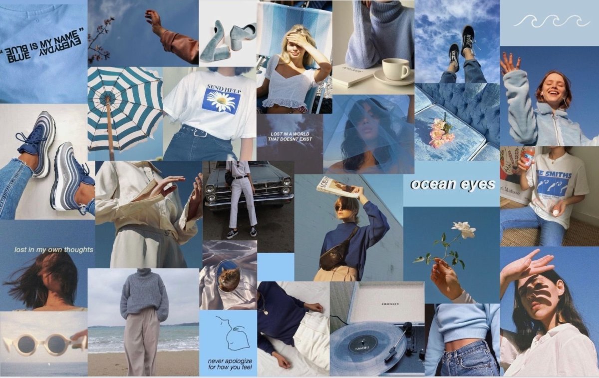 Обои на ноутбук коллаж эстетики