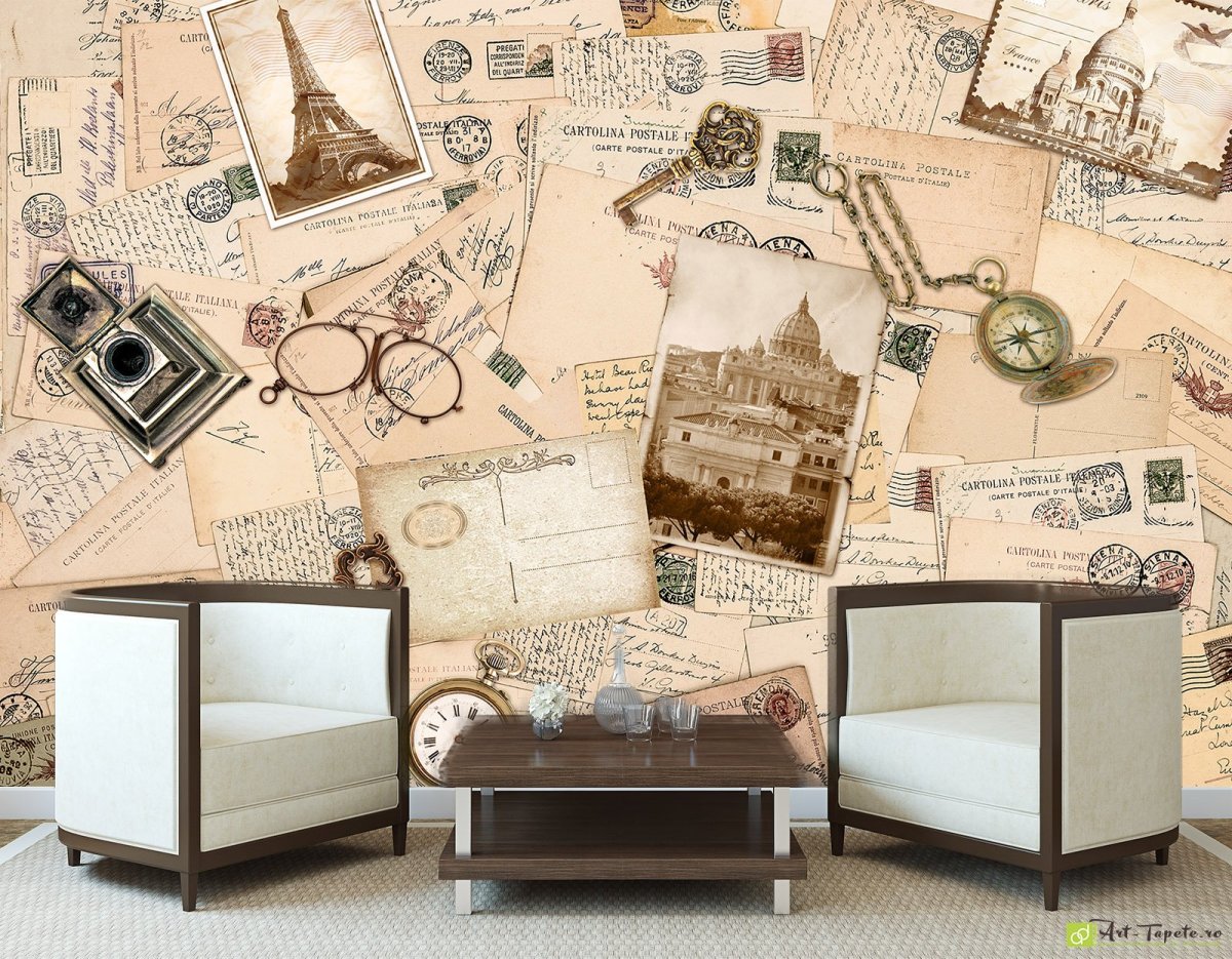 Фотообои в стиле Винтаж