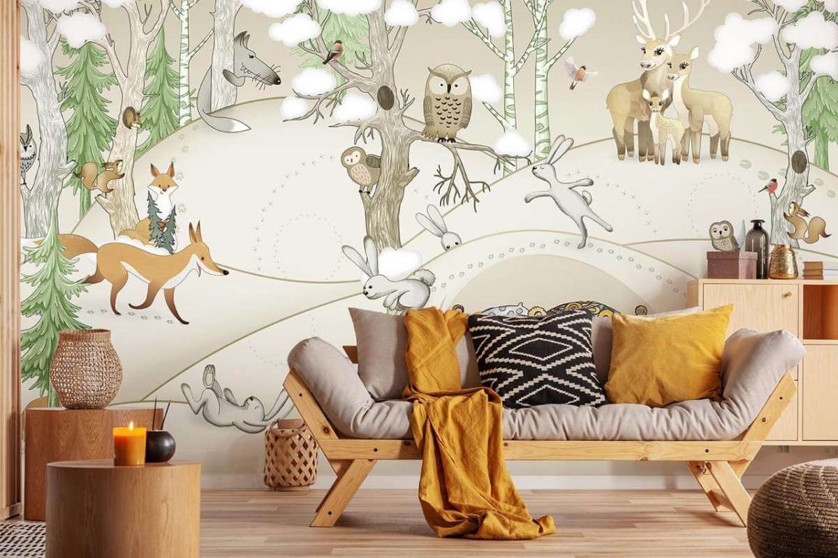 Фотообои сказочный лес