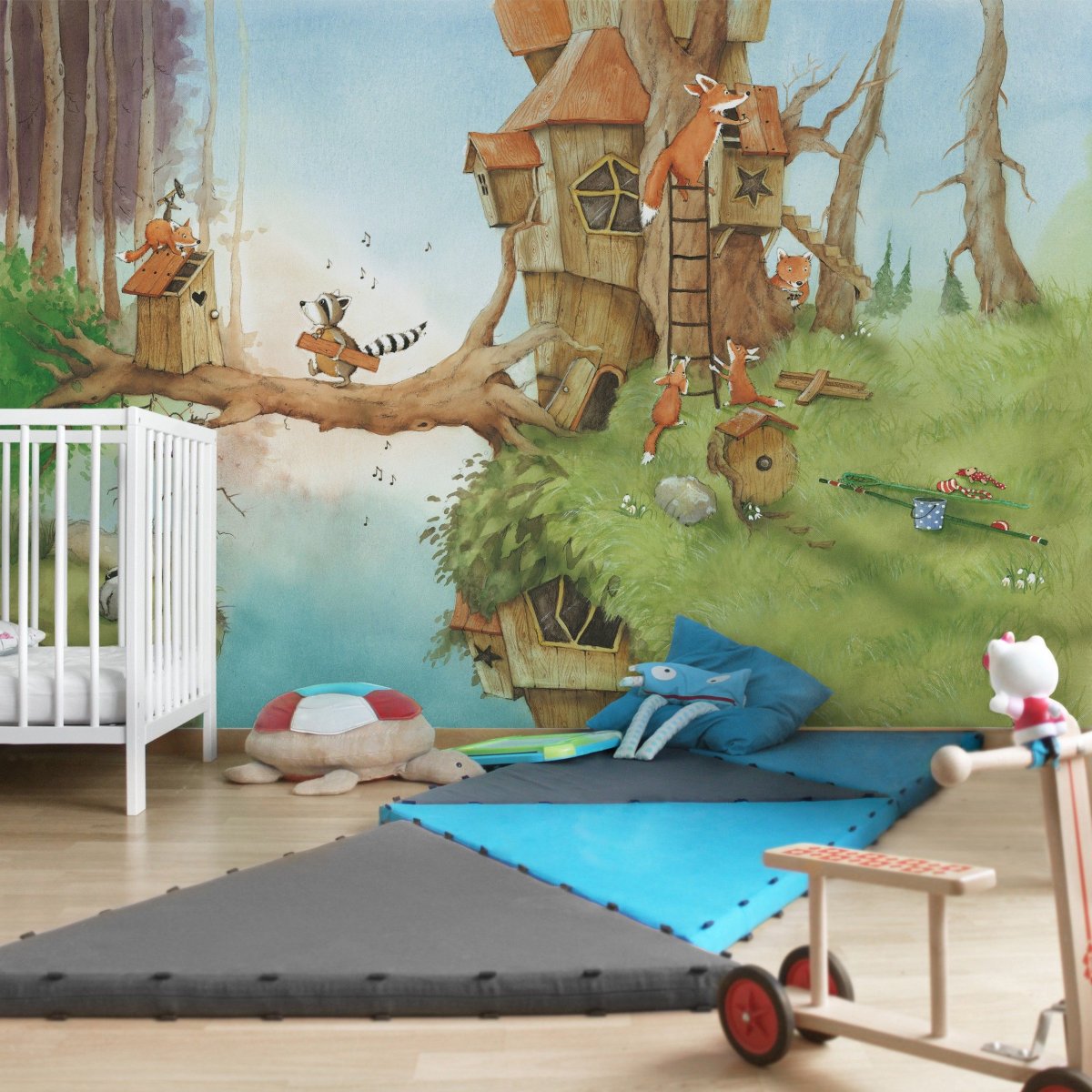 Необычные детские обои