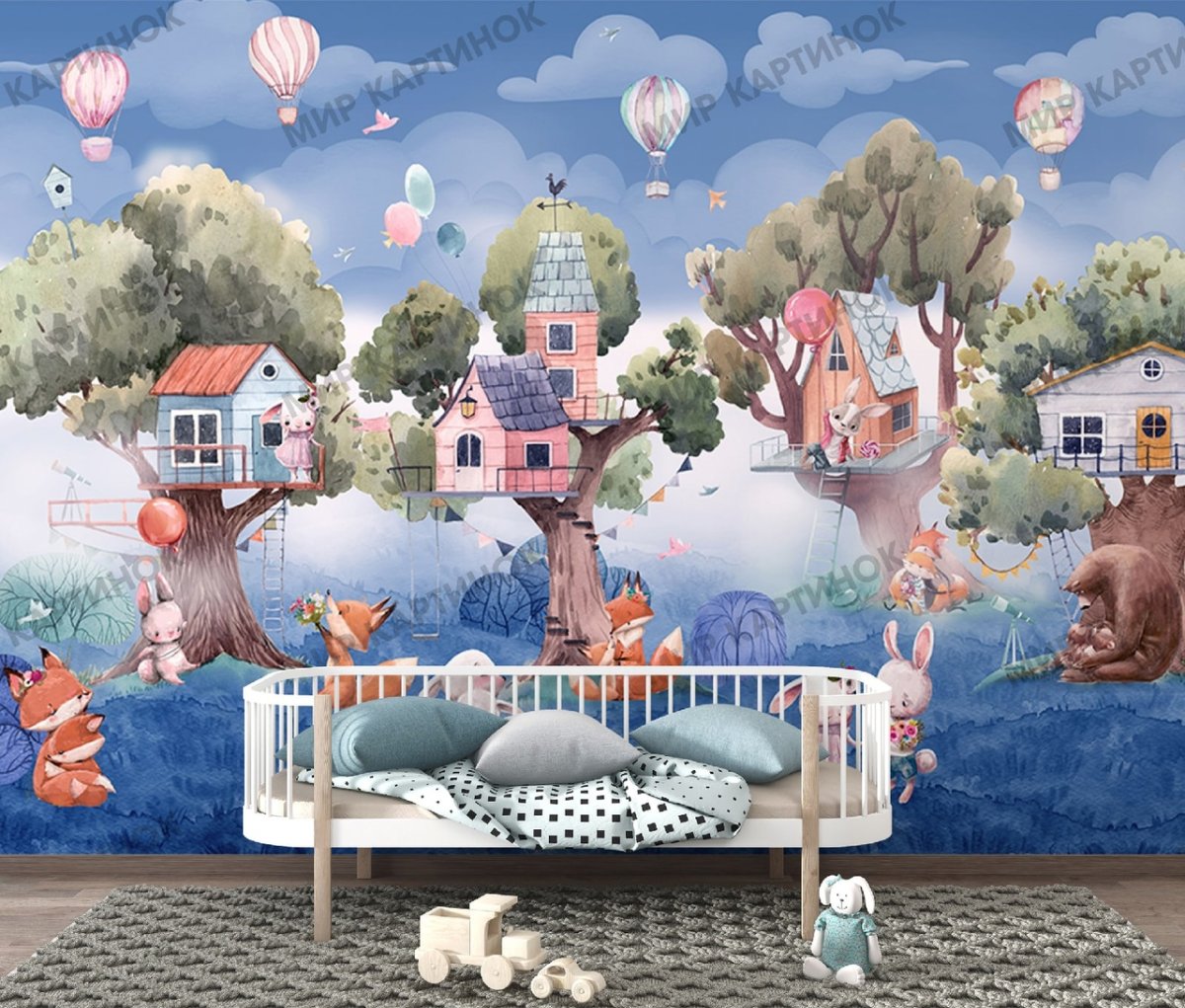 Фотообои сказочный лес в детскую