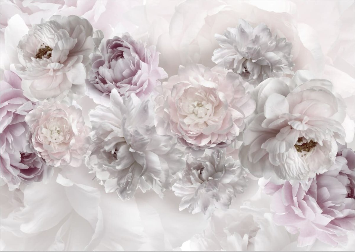 Афреско пионы