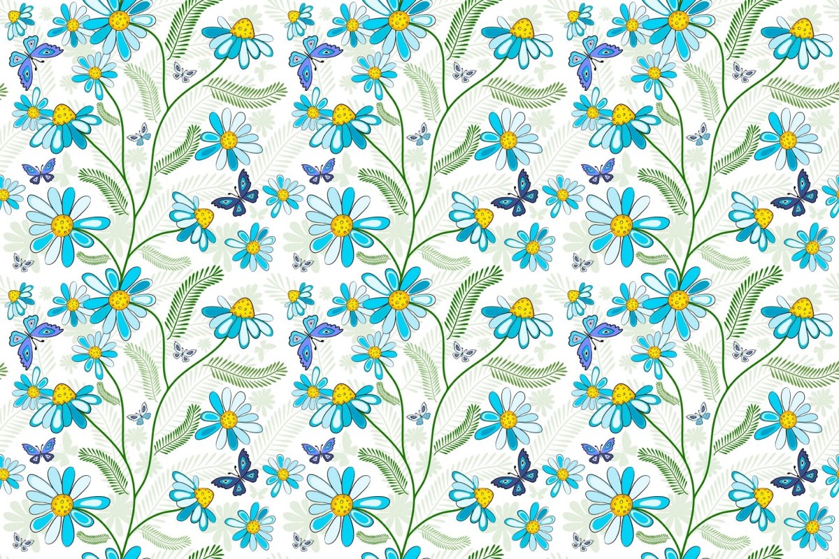 Цветочный узор