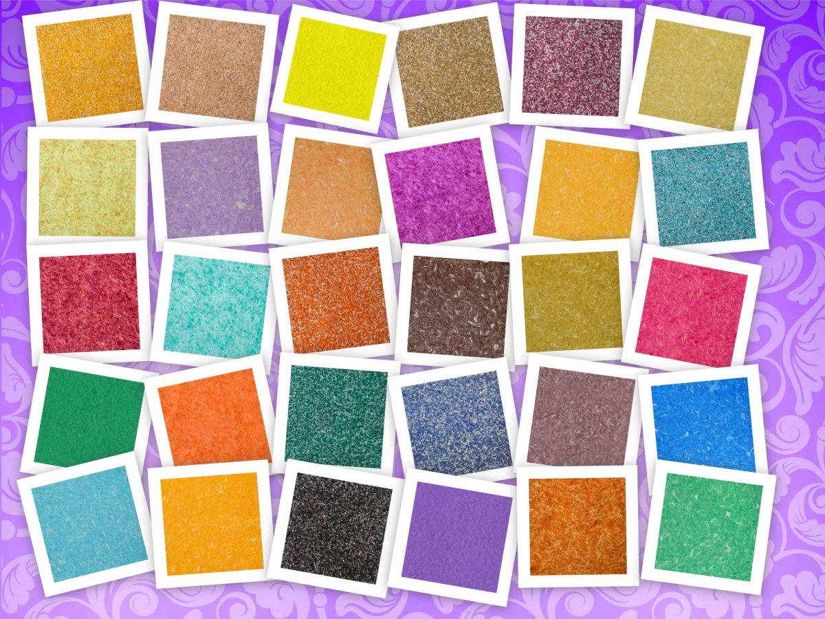 Жидкие обои цветовая гамма