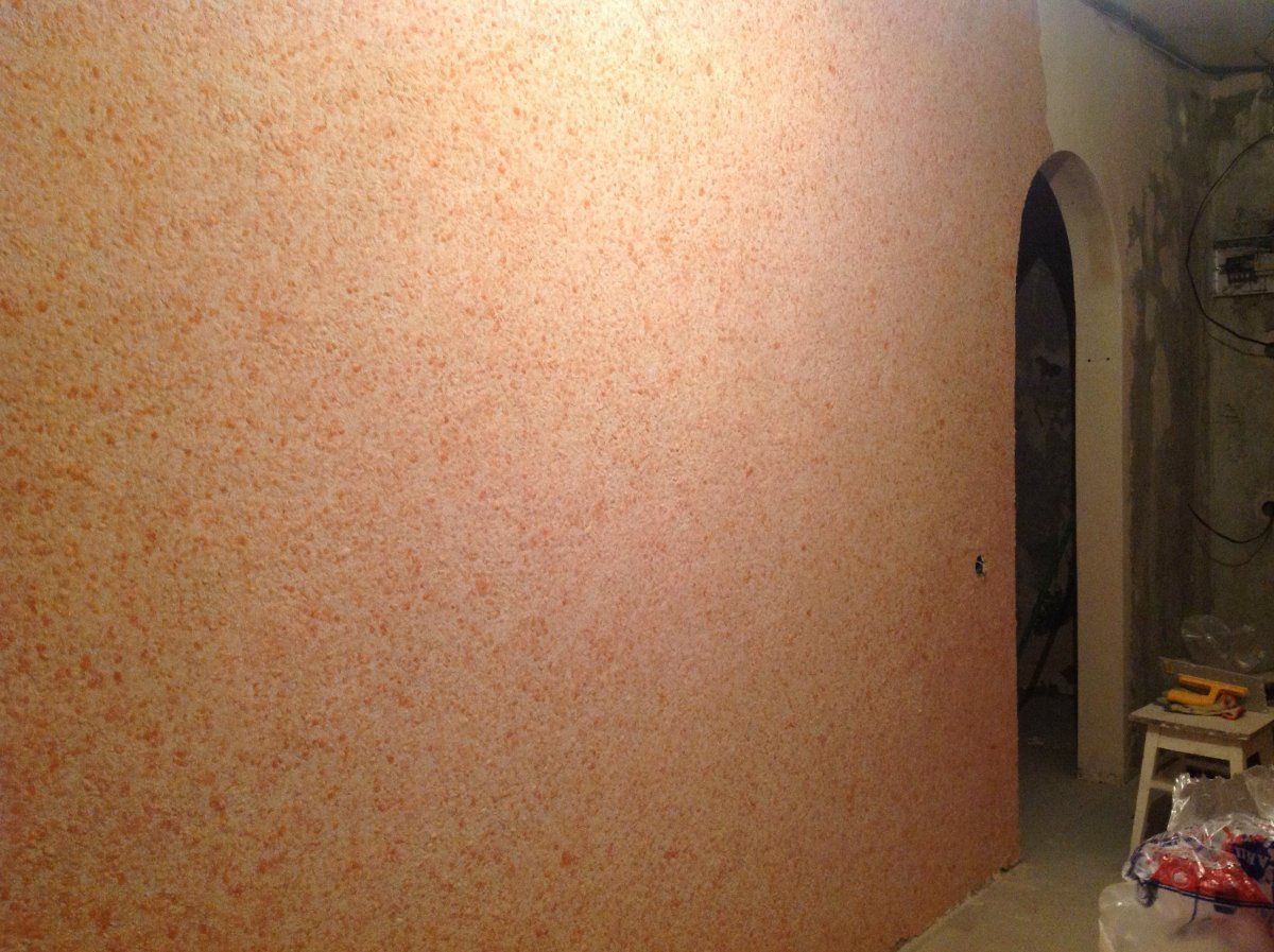 Шелковые обои из банки