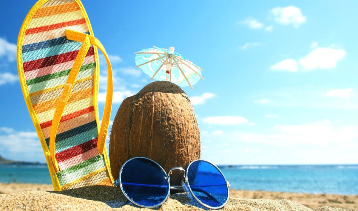 Лето солнце пляж