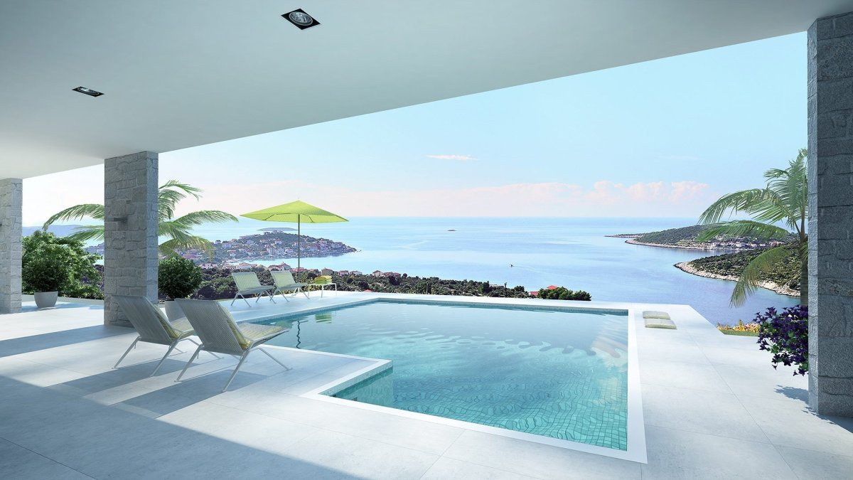 Вилла с видом на море