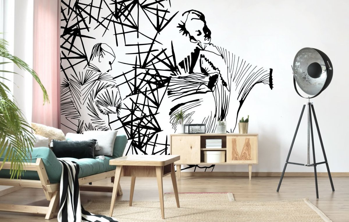 Модные стильные фотообои