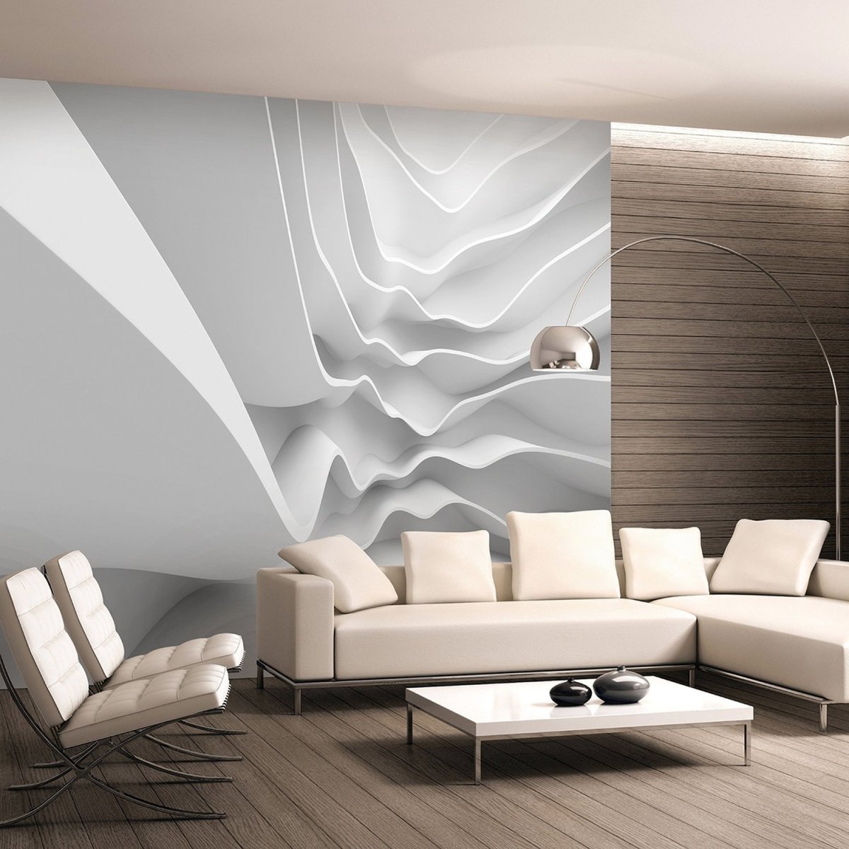 Современные фотообои в интерьере