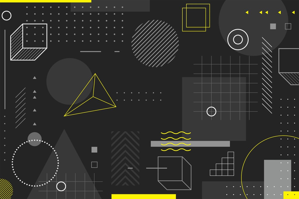 Геометрические фигуры вектор