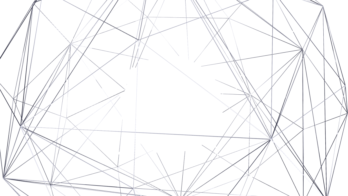 Геометрические линии на прозрачном фоне