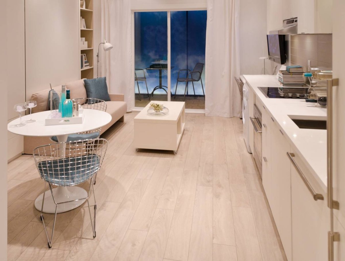 Кухни цвет визуально увеличивающие