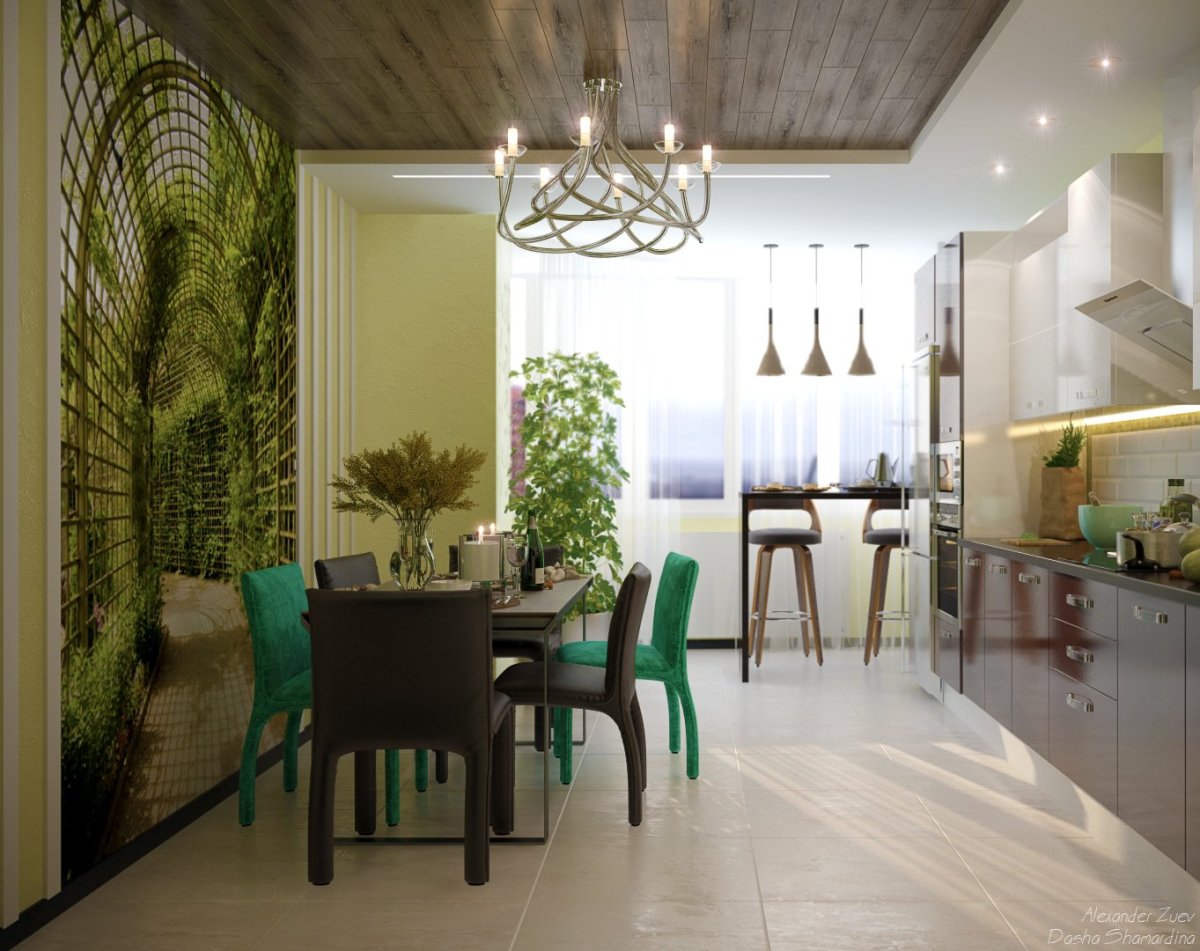 Фрески для обеденной зоны