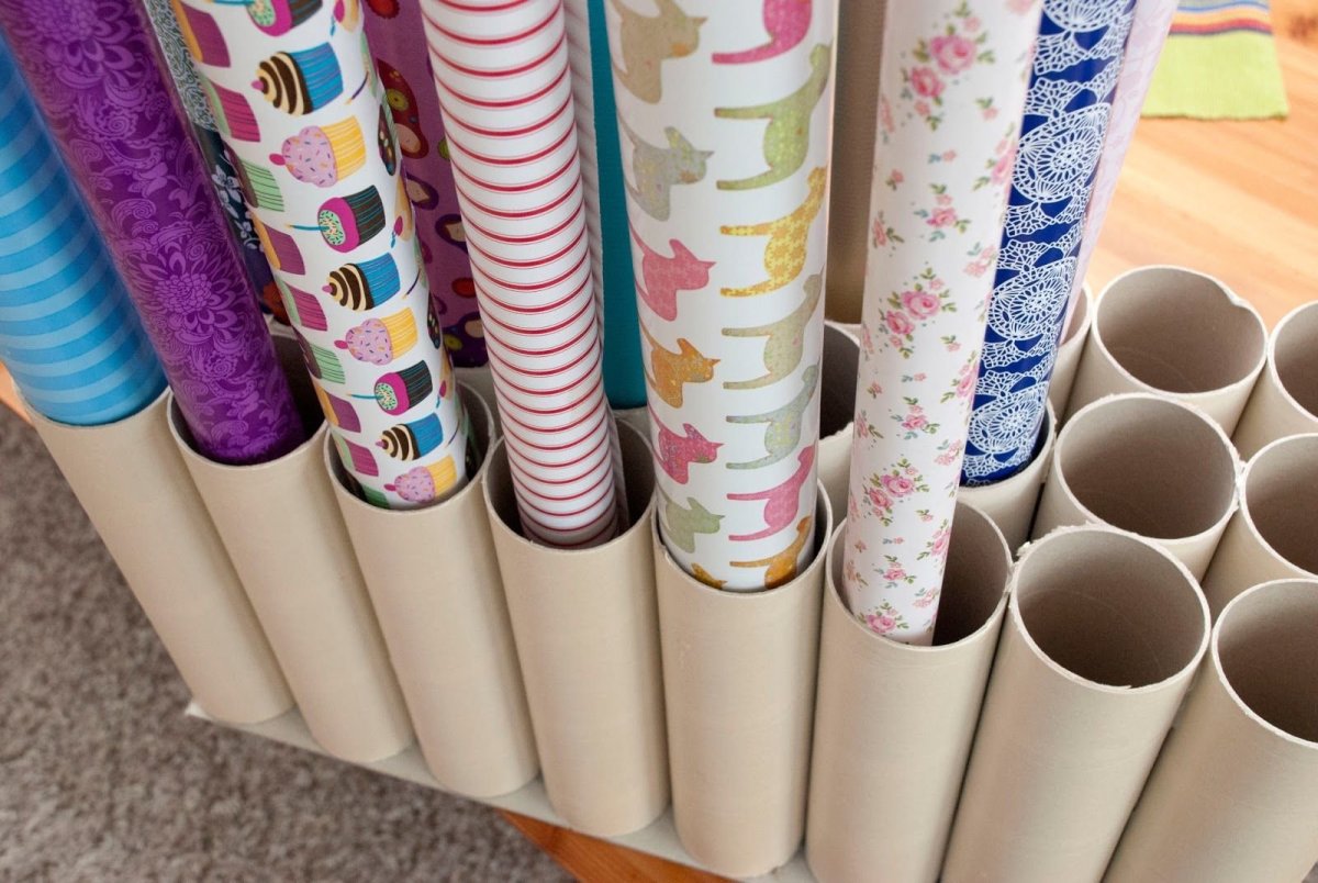 Хранение упаковочной бумаги