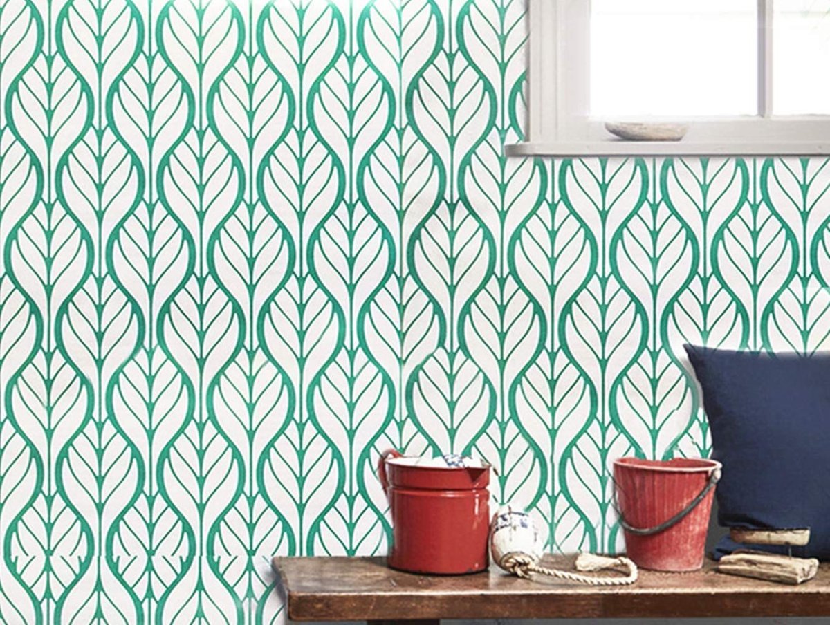 Nuwallpaper Maui Green self Adhesive Wallpaper