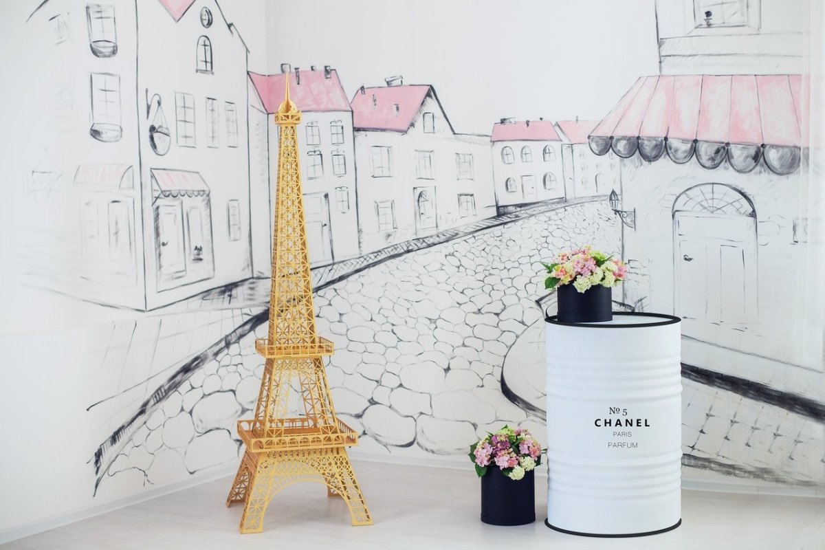 Фотозона в стиле Париж