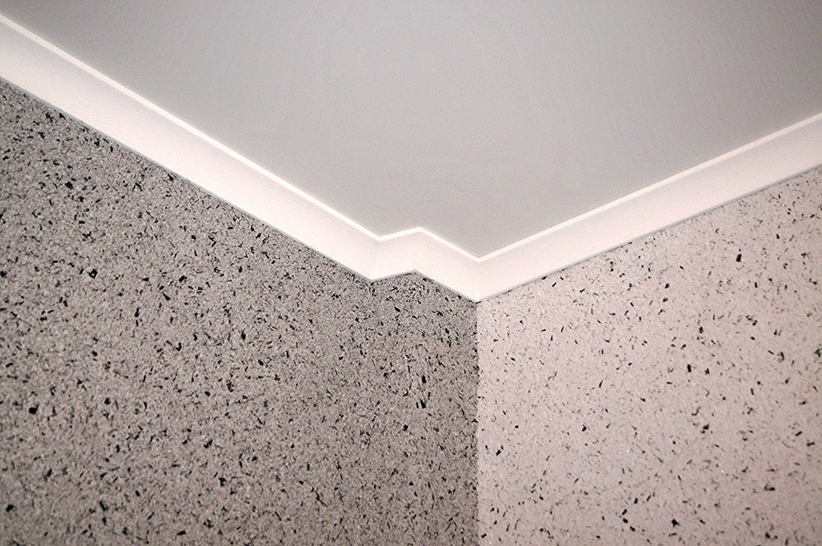 Потолок из жидких обоев