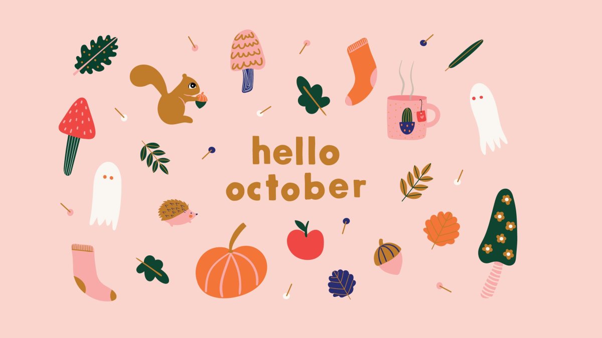Обои на рабочий стол hello October
