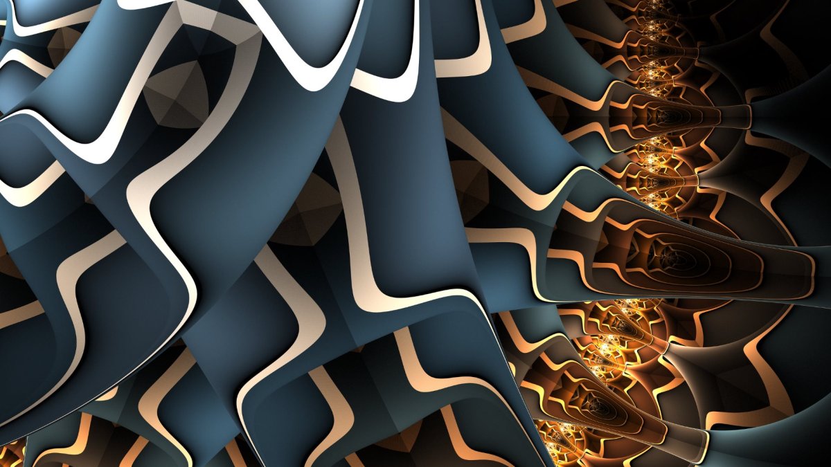 Футуристический узор