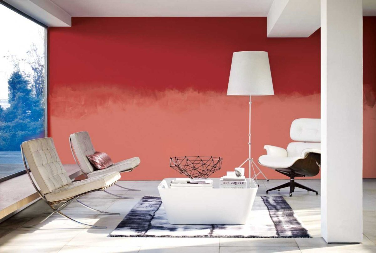 Интересно покрасить стены