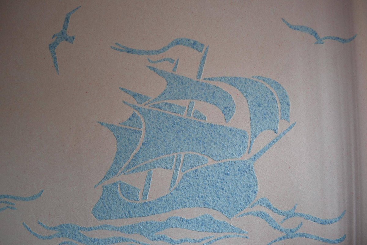 Идеи рисунков жидкими обоями