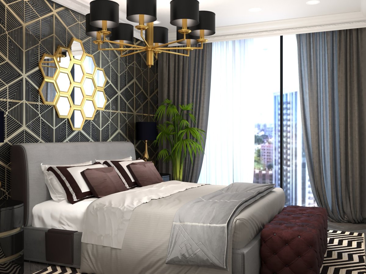 Подушки в стиле арт деко