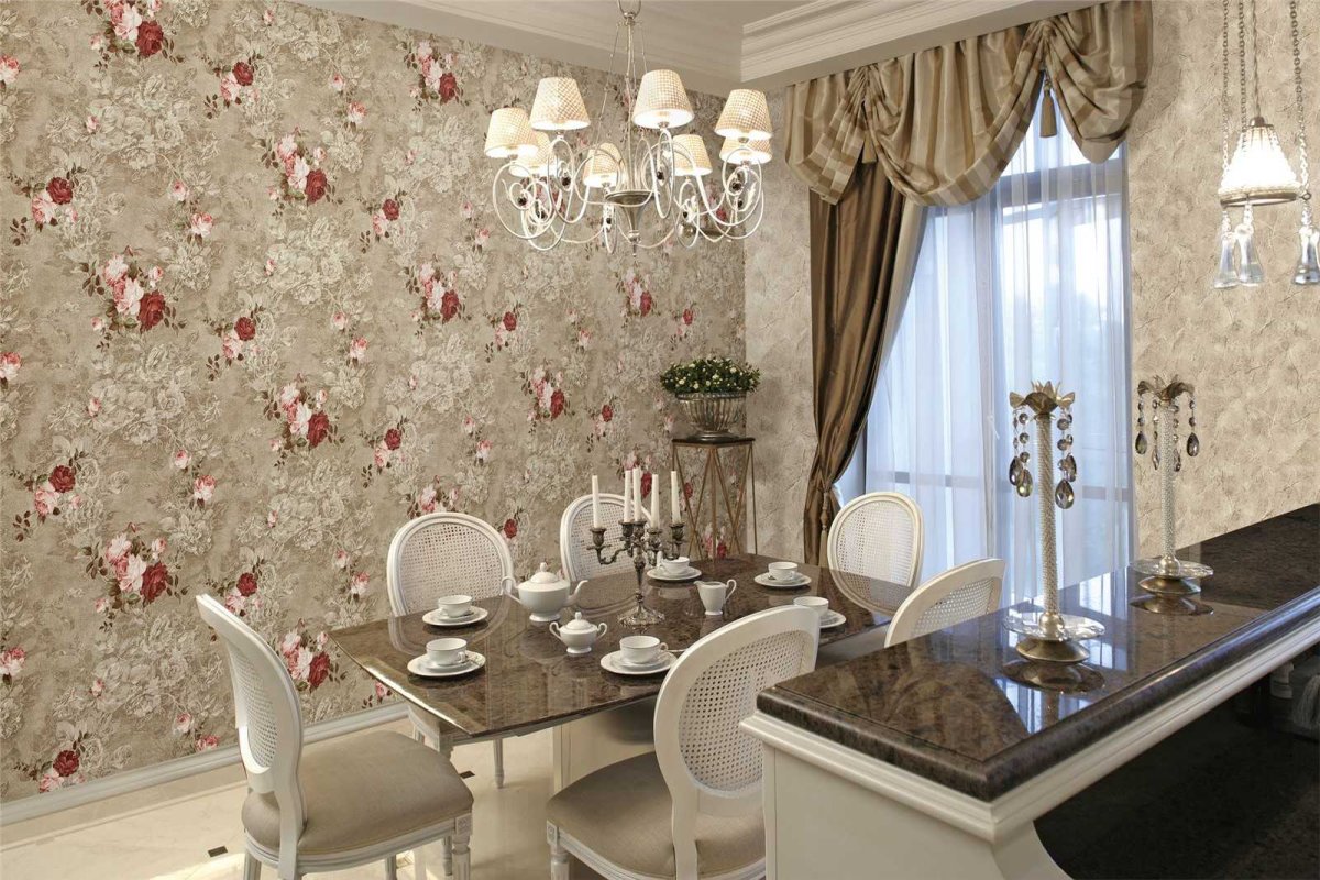 Обои для кухни флизелиновые