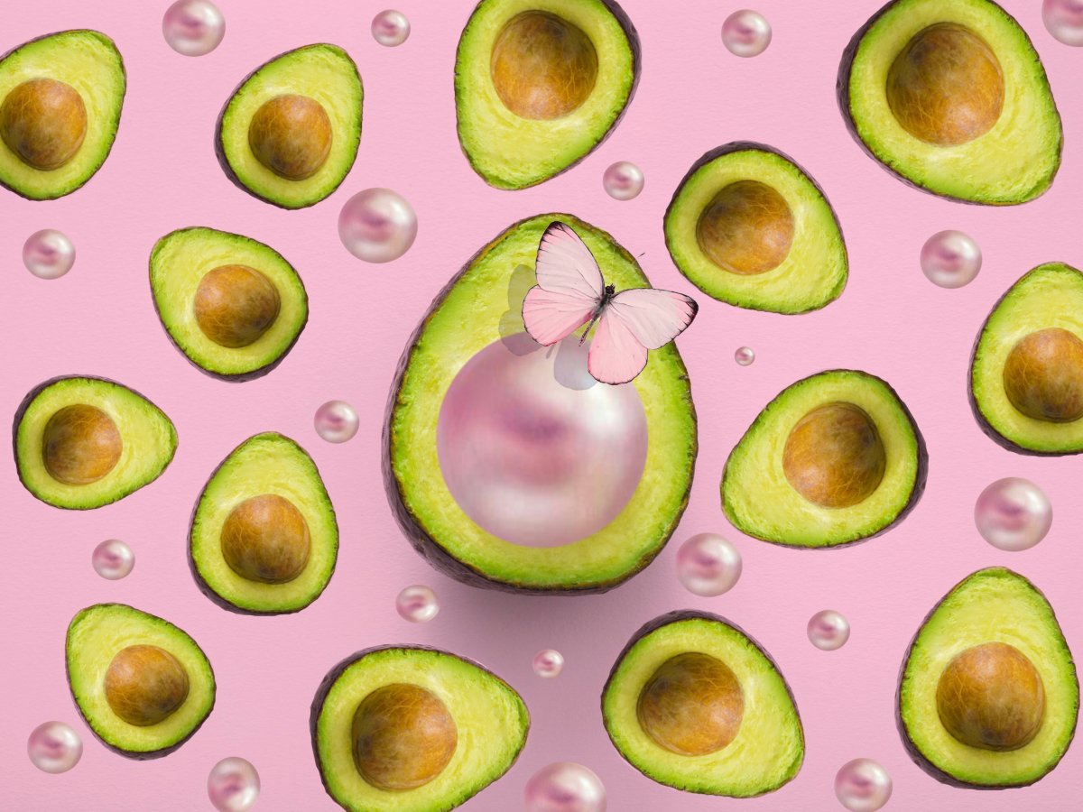 Красивые обои с авокадо