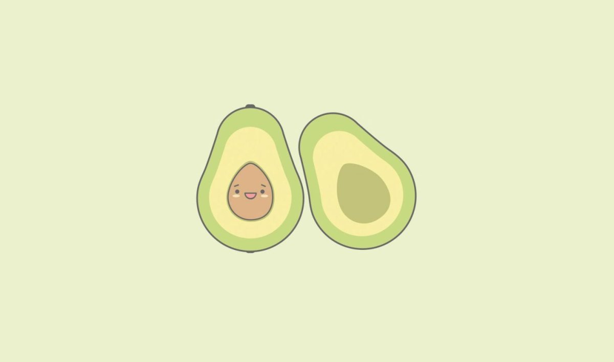 Картинки авокадо на обои