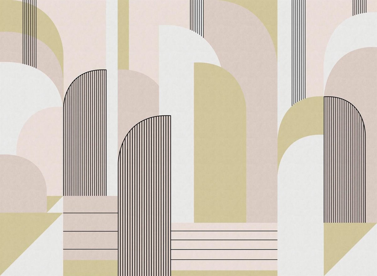 Арка в стиле Мемфис