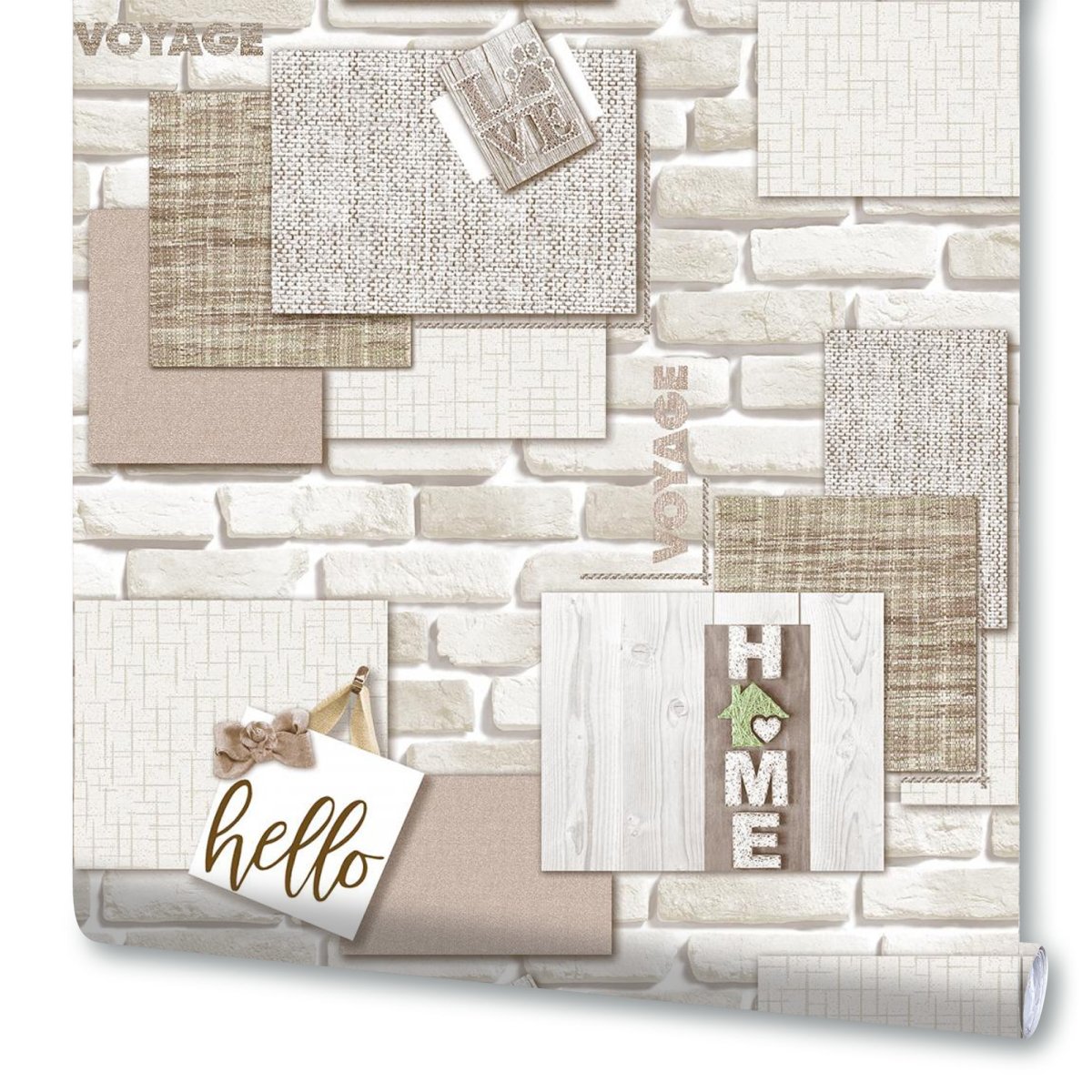 Обои (стайл -п) кирпичи ДПЛ 733-06 сер