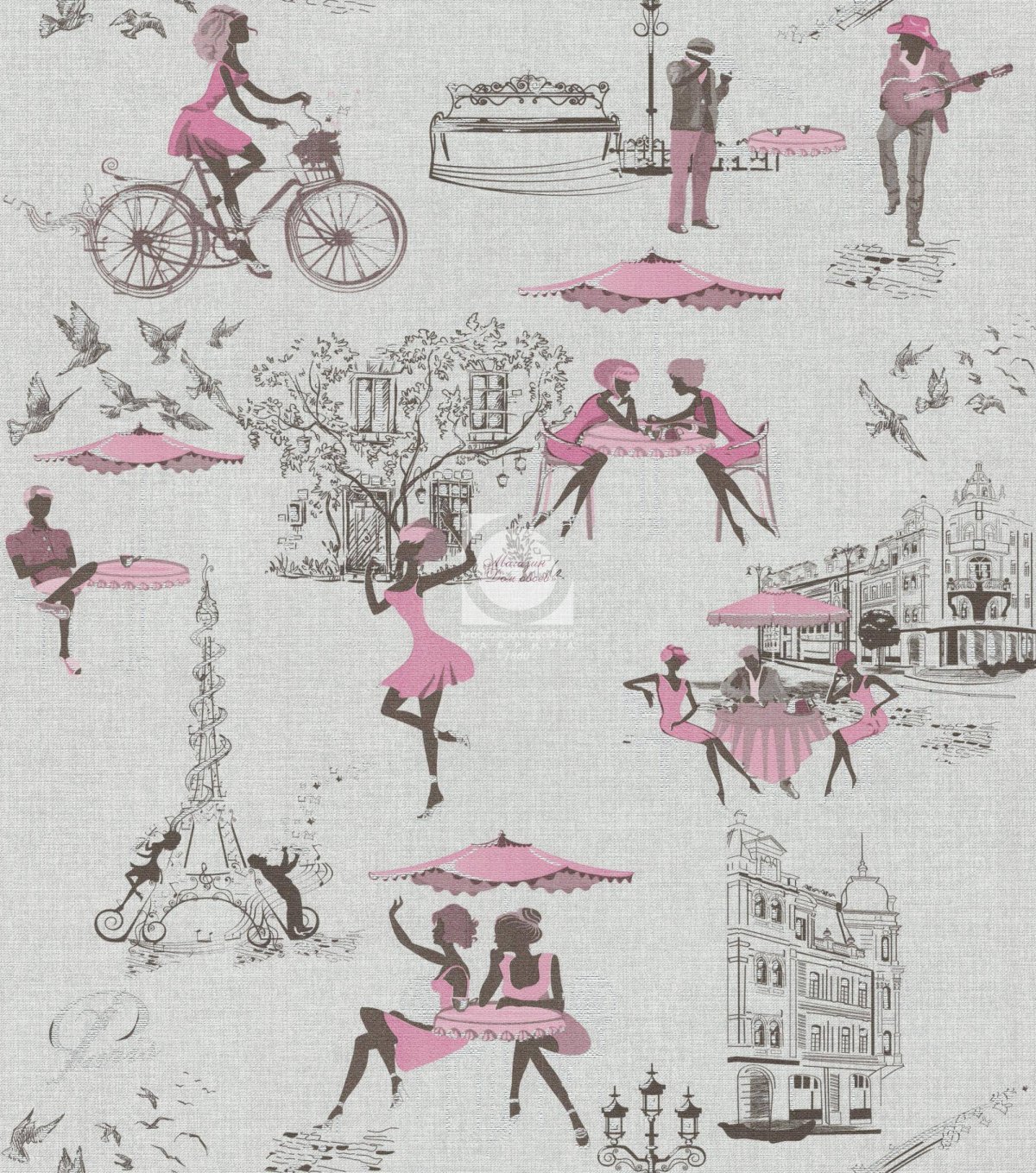 Обои Парижанка Леруа Мерлен