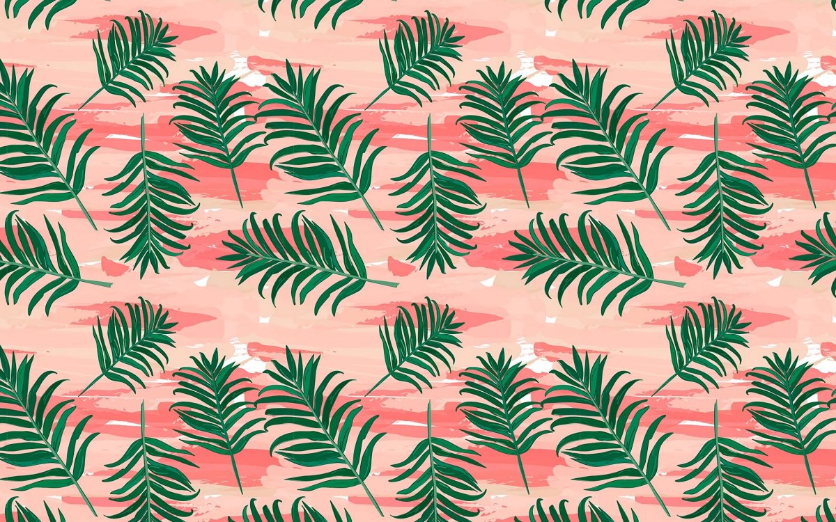 Листья пальмы паттерн