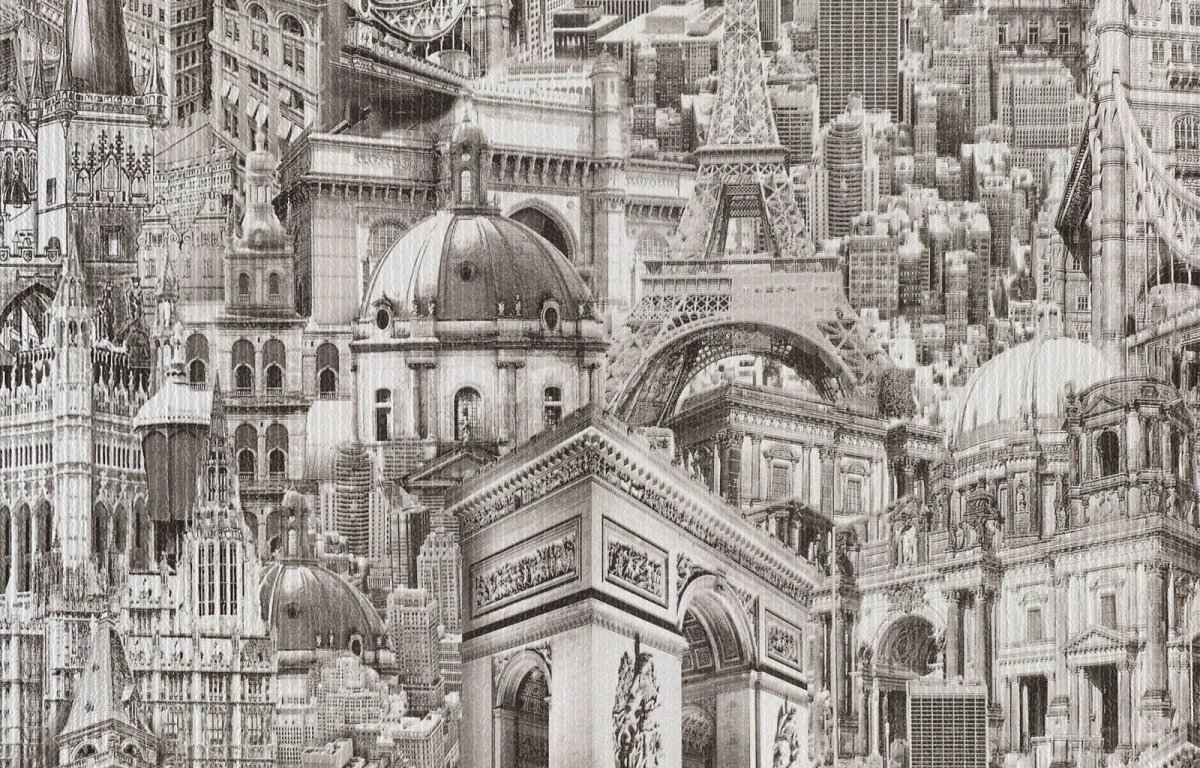 Обои Брянск дуплекс с гранулянтом города 02 (12) 0,53м 10м с16бр