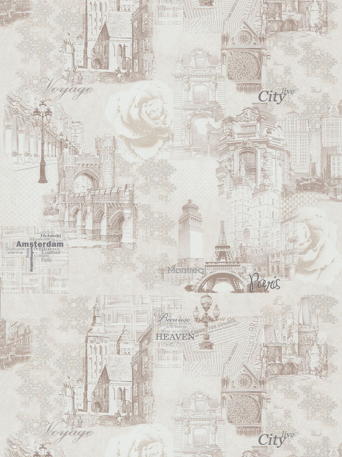 Обои 0,53х10,05м дуплекс МОФ Европа