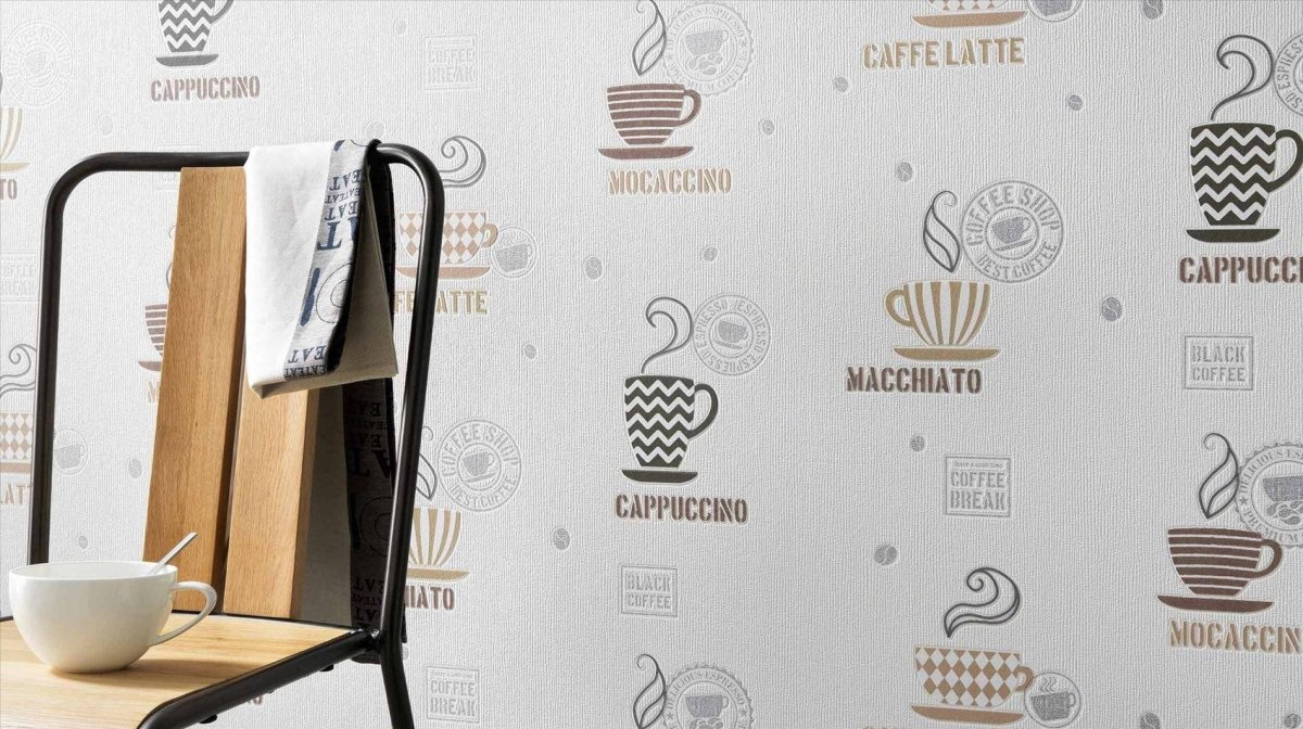 Обои для кухни с кофейной тематикой