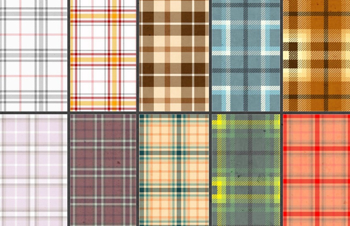 Клетчатая керамическая плитка