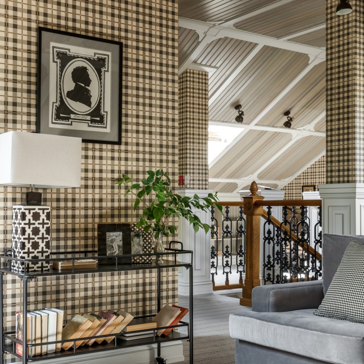 Мансарда в английском стиле