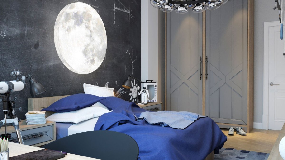 Спальня космос