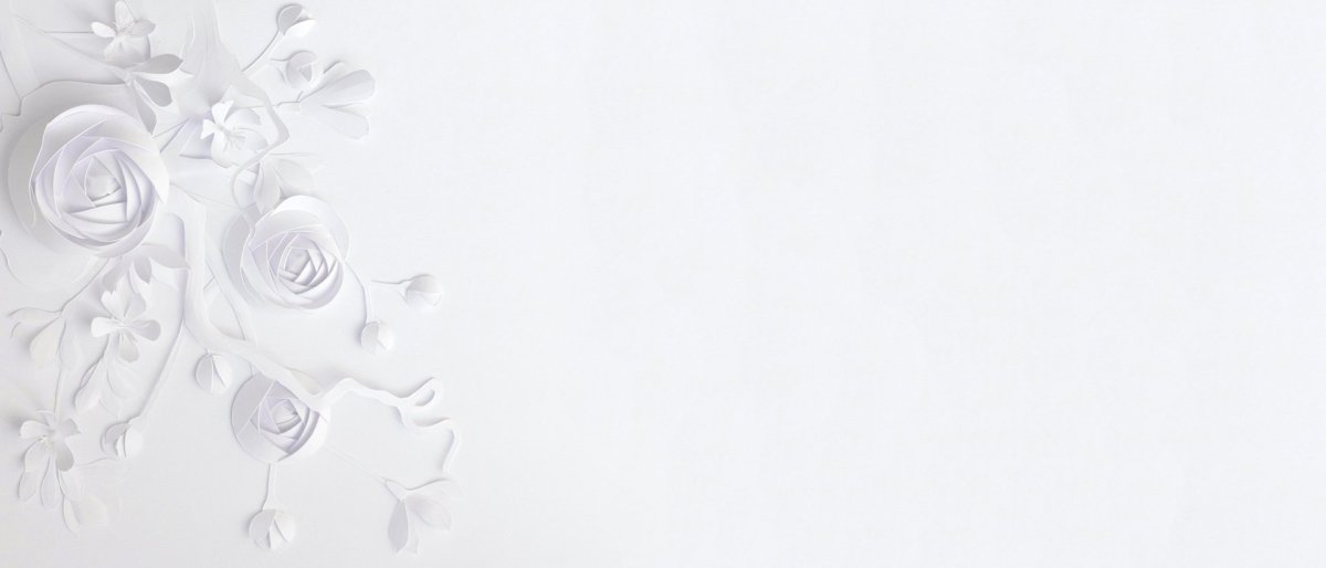 Красивый белый фон