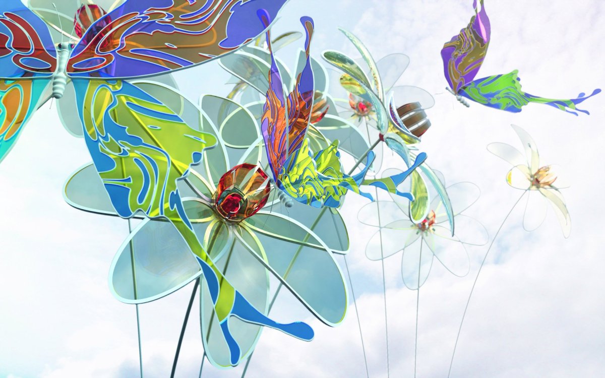 Цветочная абстракция