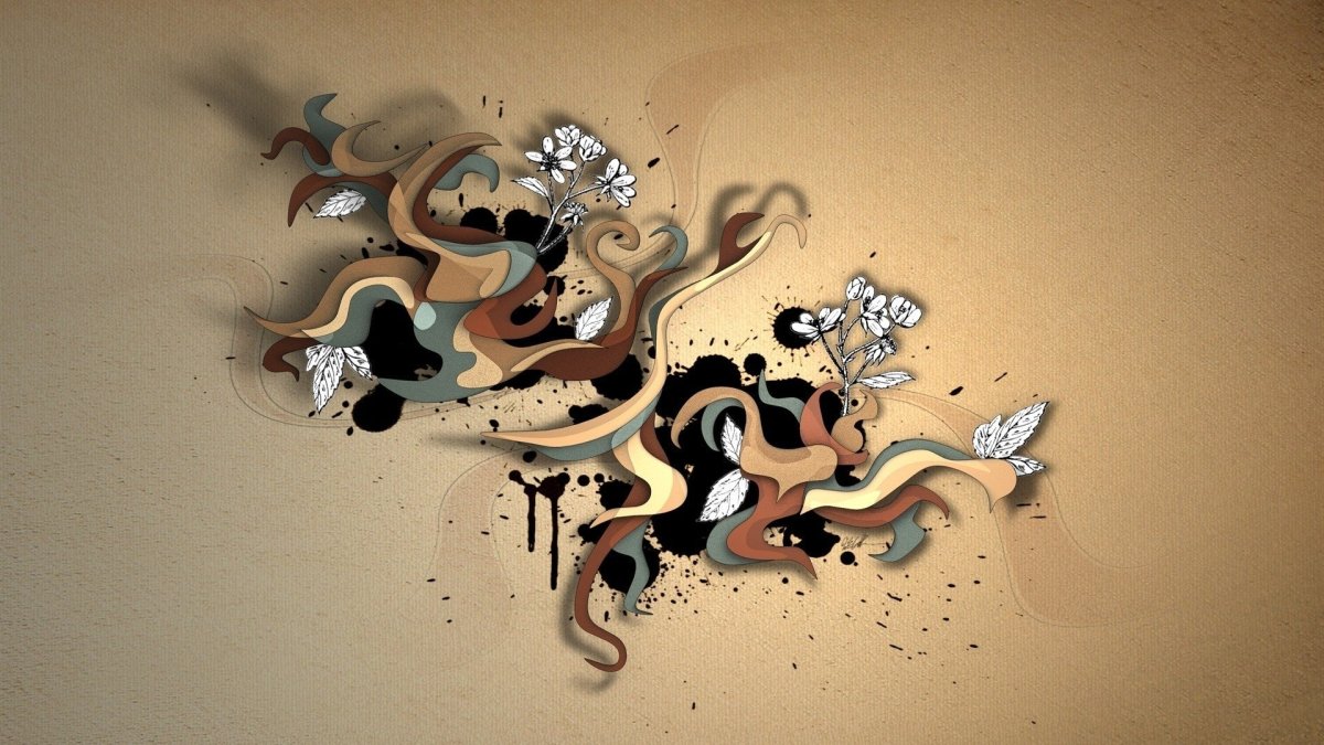 Абстракция рисунки