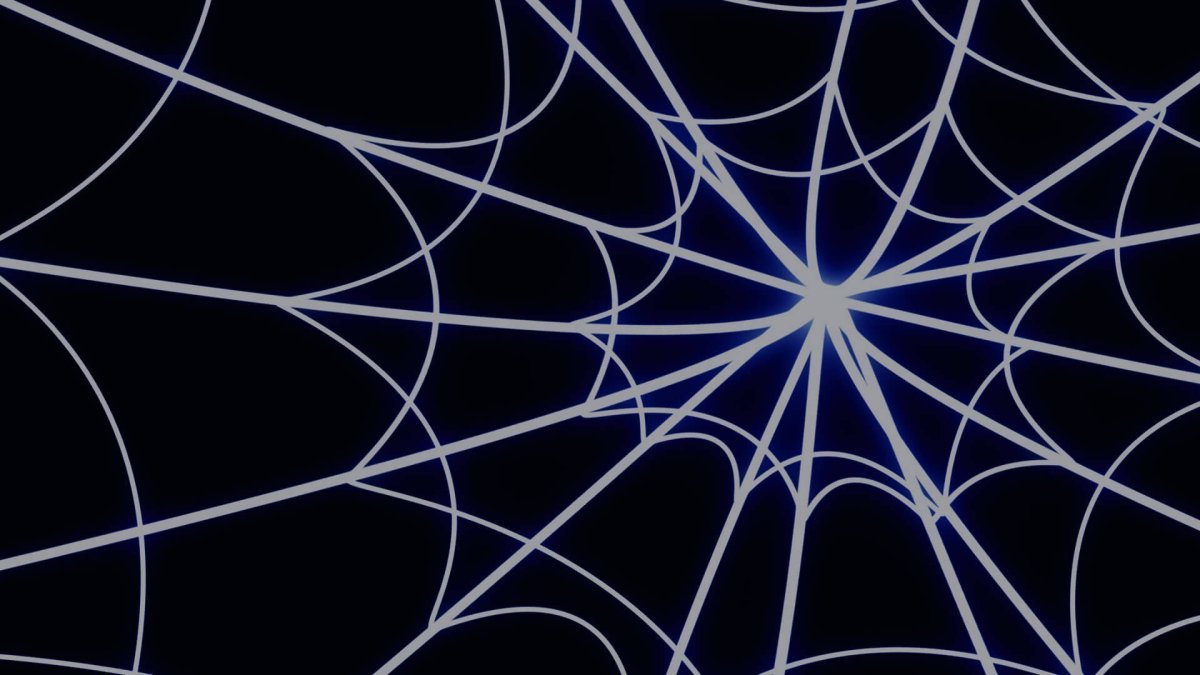 Неоновая паутина