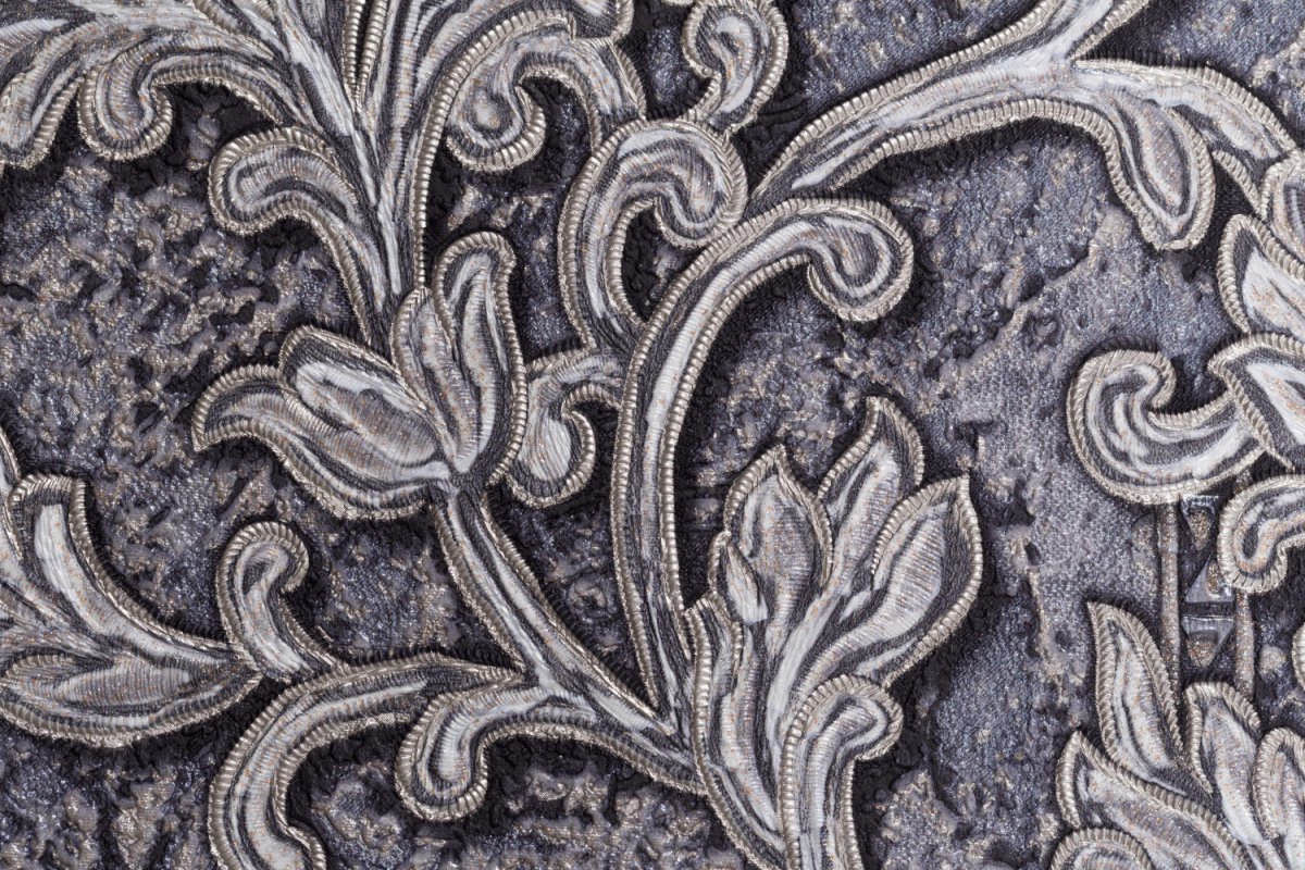 Обои одной фактуры на стене