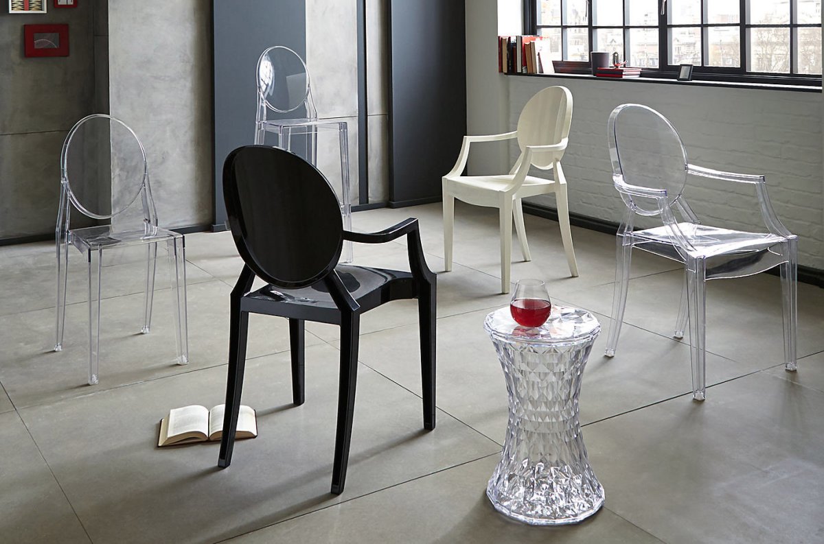 Филипп Старк стул Louis Ghost