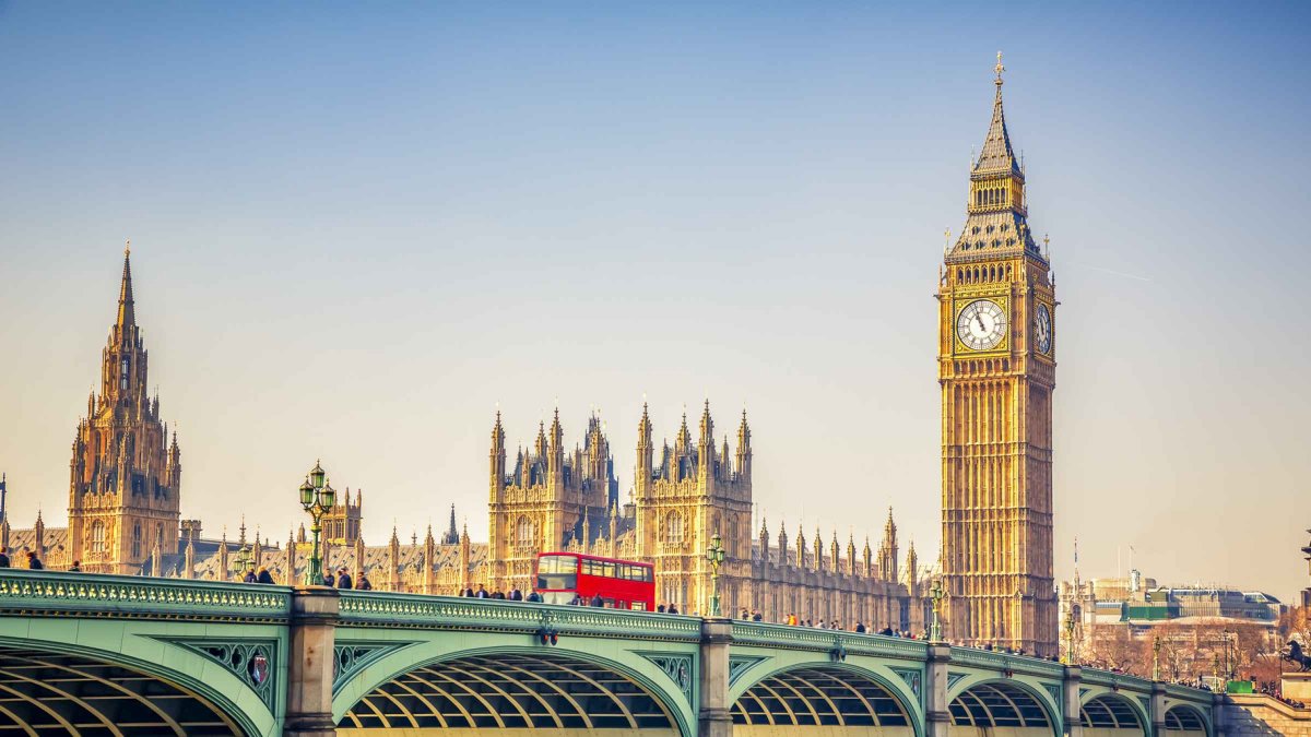 Лондон Биг Бен панорама