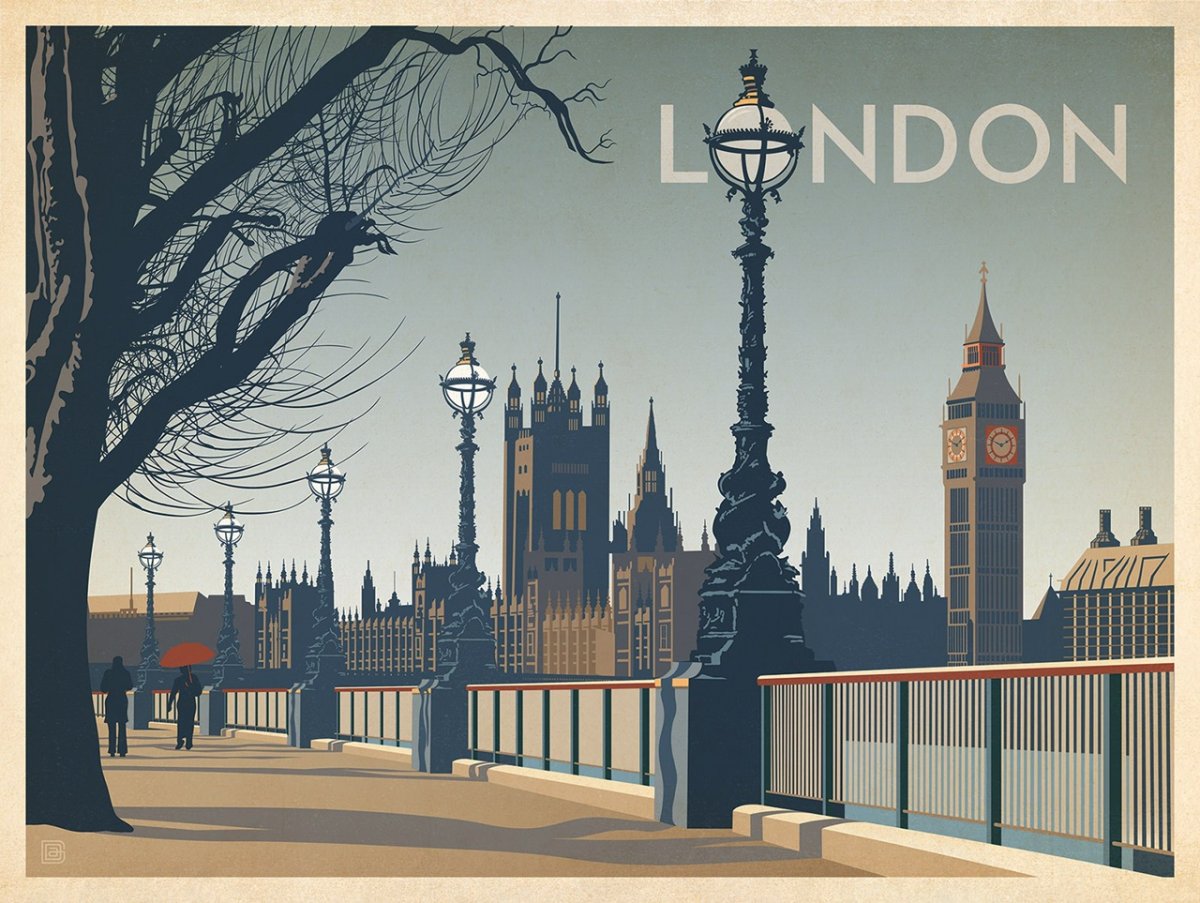 Постер "Лондон"