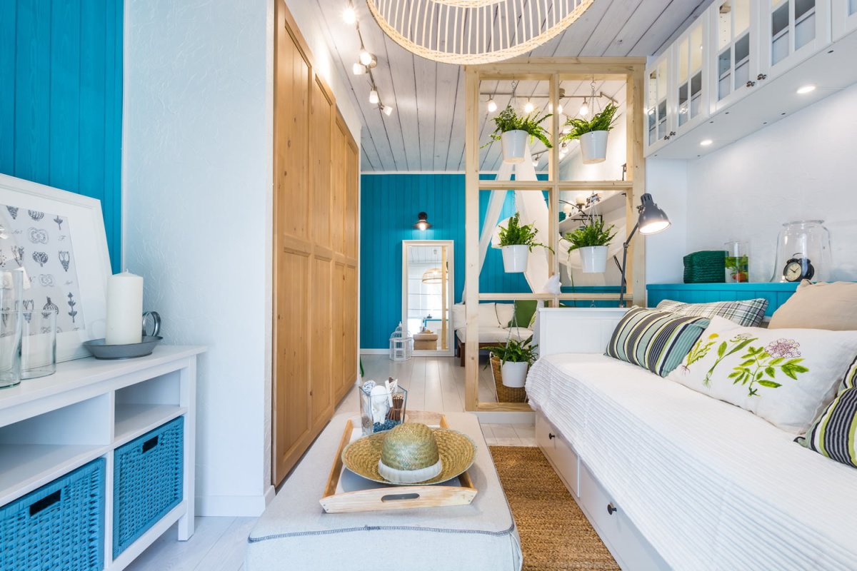 Вагонка в морском стиле