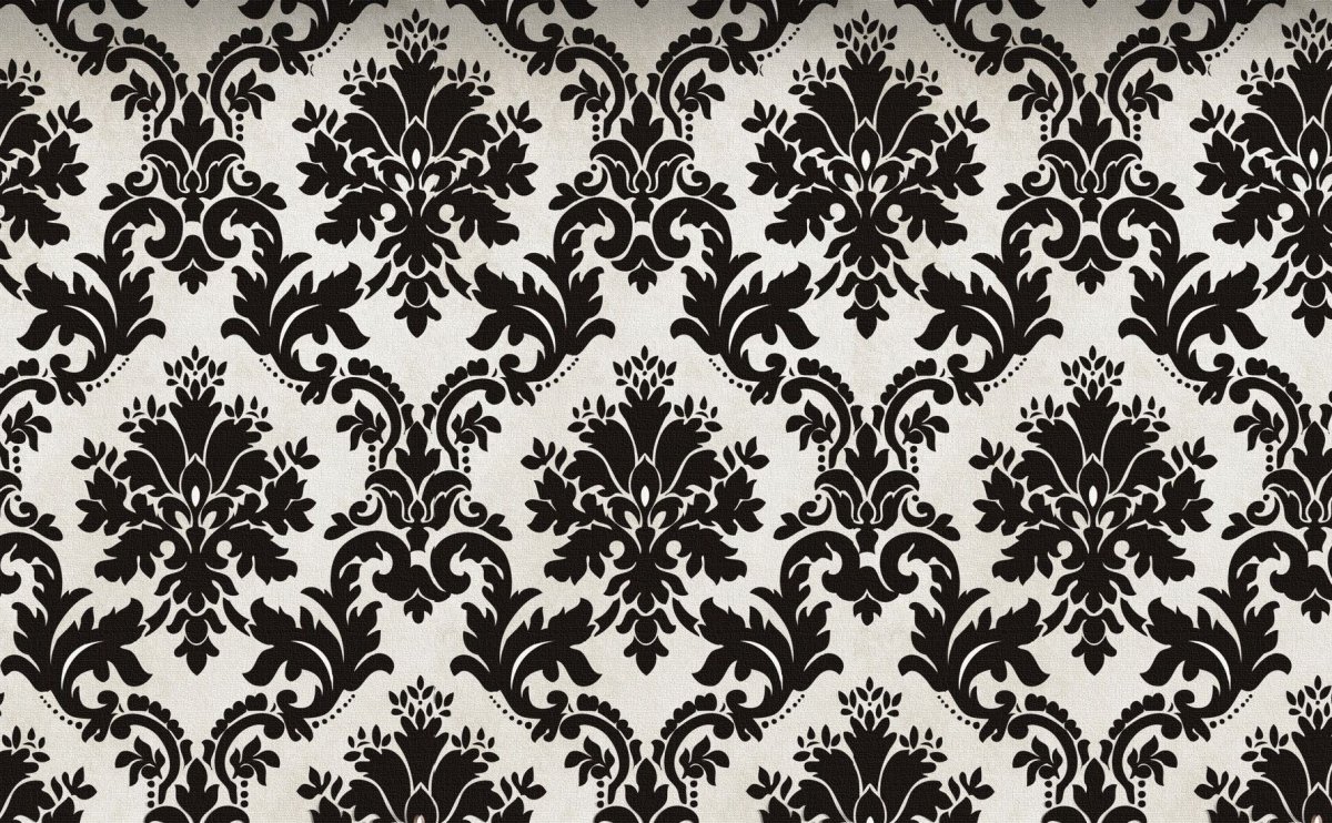 Узорные обои на стену